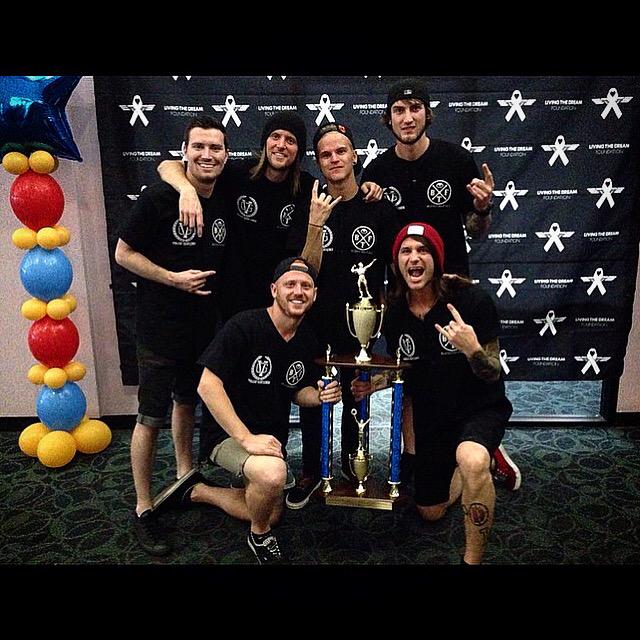 blessthefall's tweet image. WE DID IT!!!! 🎳 took home the gold!