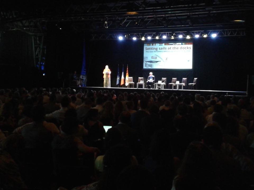 InterregEuroMED's tweet image. #MEDkickoff starting with a about 750 colleagues wishing to cooperate in @MEDProgramme