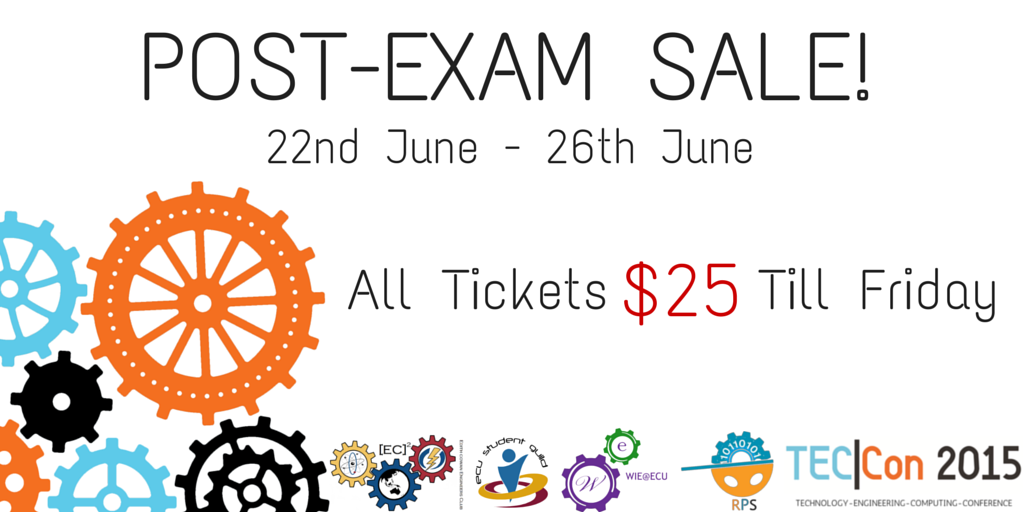 teccon2015's tweet image. Registration Sale! This week all tickets $25! tecconference.com.au/events/teccon-… @Perth_Today @tweetperth @perthnow #teccon2015