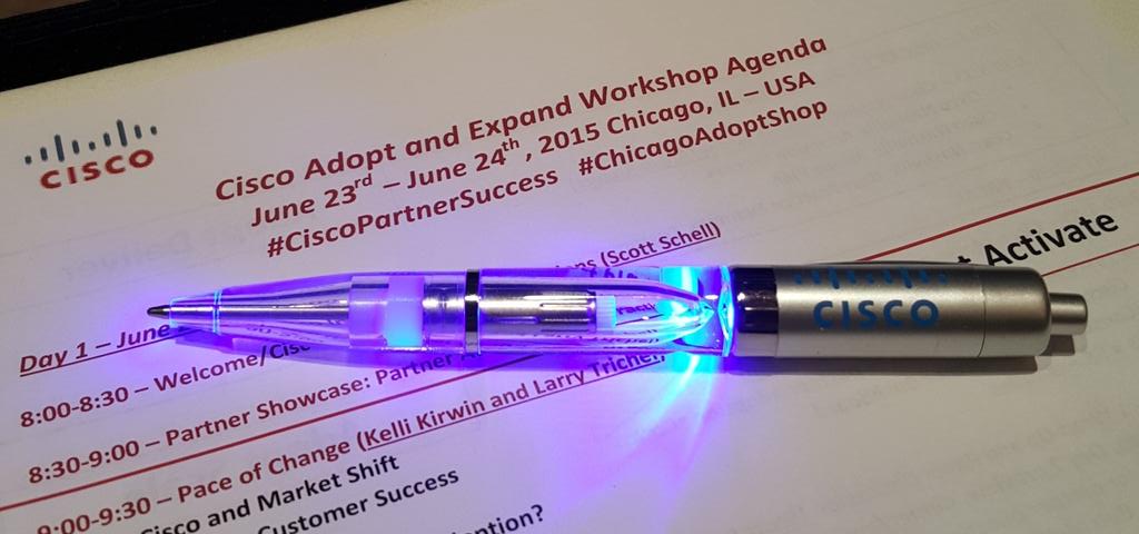 CyberMikeJ's tweet photo. Representing @logicalisus by Attending the @CiscoServices #chicagoadoptshop #ciscopartnersuccess event http://t.co/8RKHjs53QZ