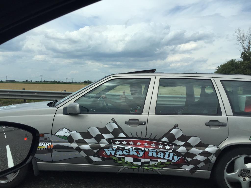 Like2Let's tweet image. Rockin with Rob @WackyRally