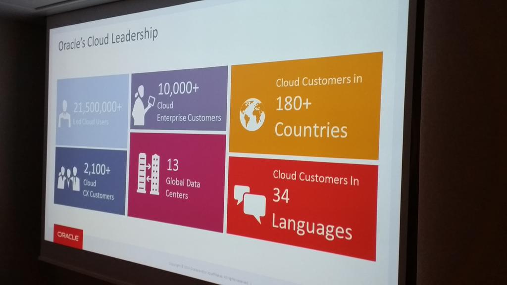 thisisarchived's tweet photo. Moderating #Oracle #OraclePL #cloud event - their #SaaS and #PaaS sales are skyrocketing - more @ #oow15 #oow http://t.co/d6wlqXMRET