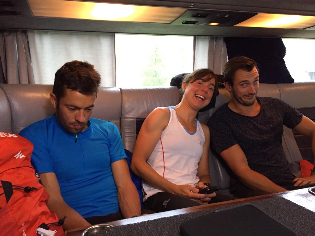 SunsetRelay's tweet photo. #NowInterviewing laid-back Champions #SunsetRelay http://t.co/nSgWsLfT8W