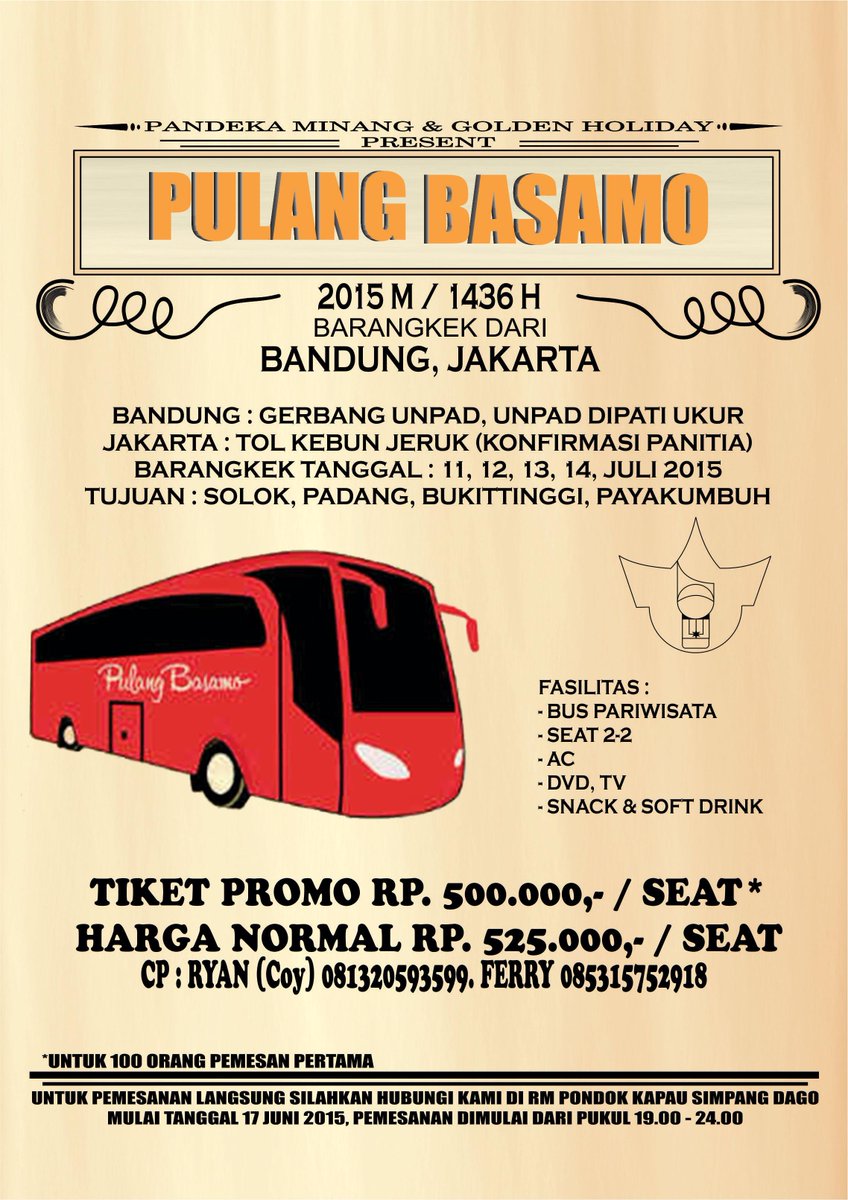 <a href="/UKBM_IMTelkom/">UKBM IMTelkom</a> Utk dunsanak yg kan mamasan tike Pulang Basamo cm 500rb* silahkan dtg langsuang ka Pondok Kapau