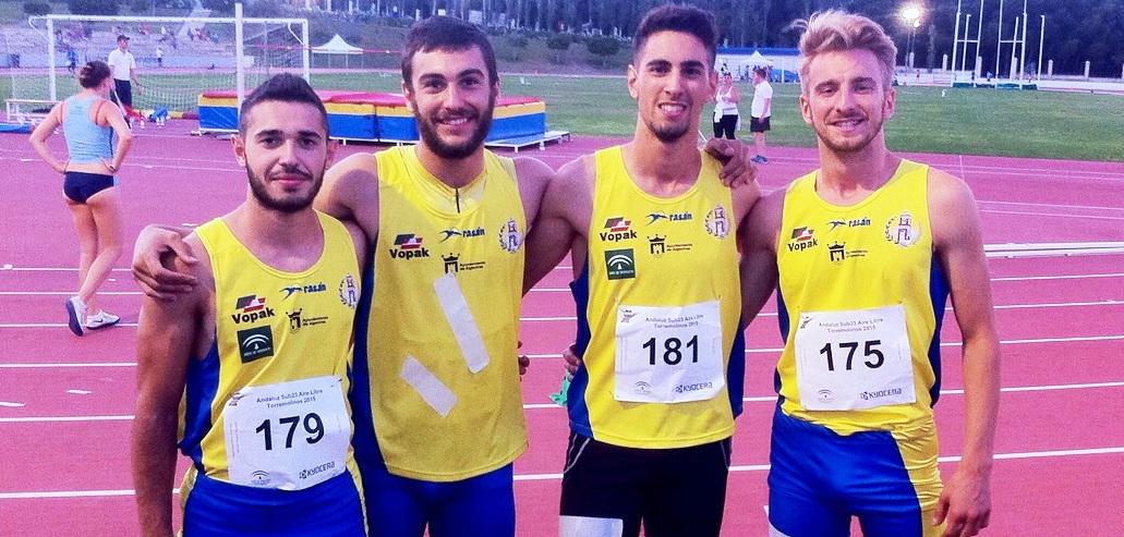 ADASanlucar's tweet photo. Stefan Gorea subcampeón de Andalucía Sub23 en 4x100 Relevos https://t.co/OhppnDFcye http://t.co/nyC8TzuEhe