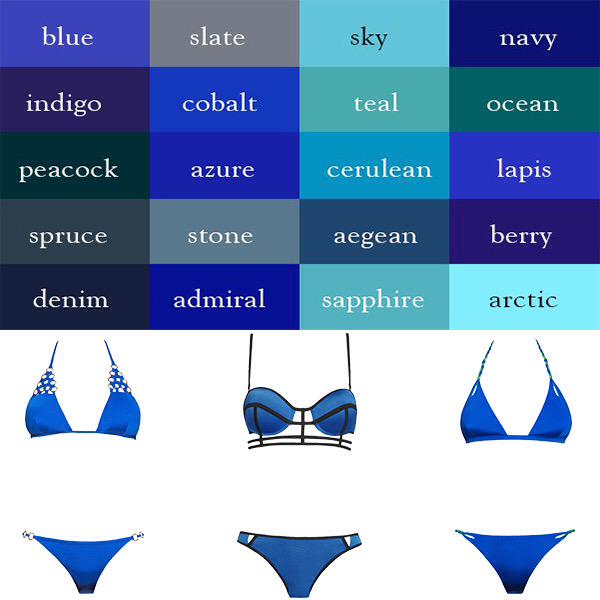 MOEVA_London's tweet image. Shades of blue! #moeva #moevalondon #swimwear #bikini #blue #beach #fashion