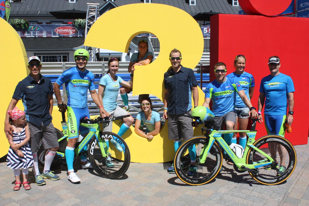 Louis_Garneau's tweet photo. Pre @IMMontTremblant photos with @TeamMerrell supported by @Louis_Garneau. #ironman #immt #TeamMerrell http://t.co/FLIijbp8YM