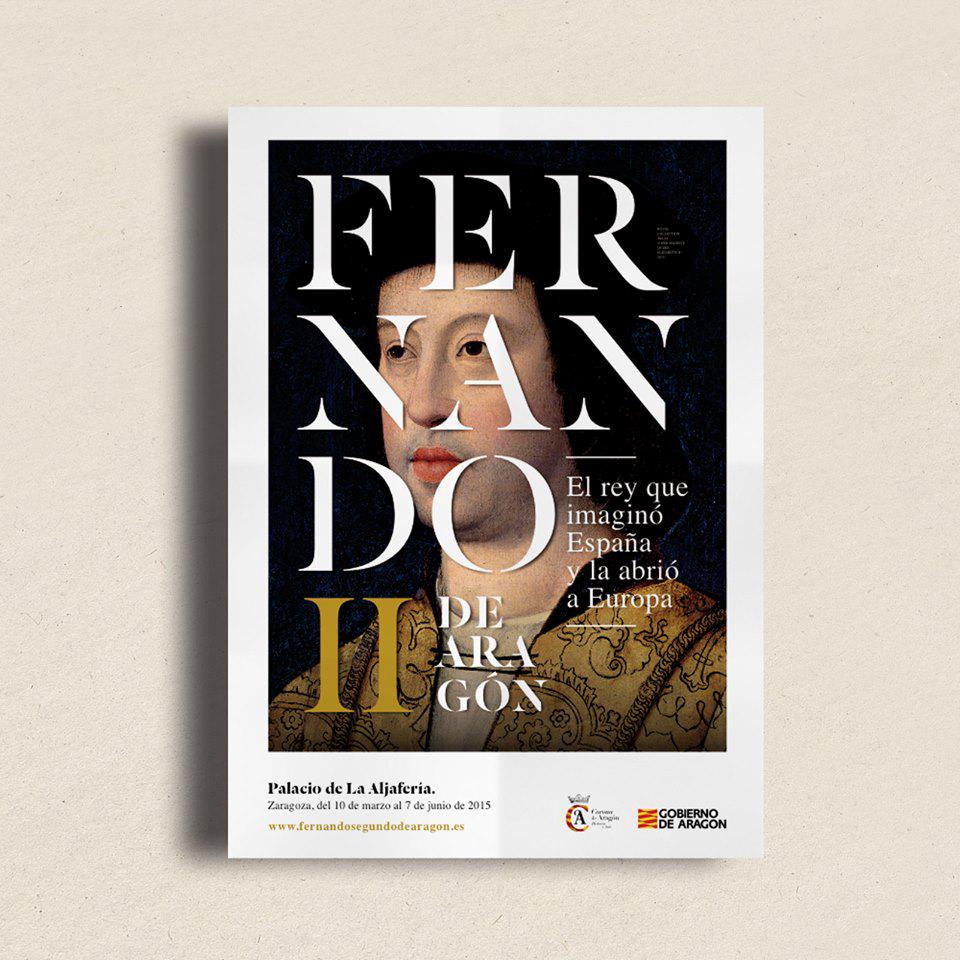 estudioversus's tweet photo. Desde marzo a junio tuvo lugar una impresionante expo sobre Fernando II. Os dejamos el diseño que realizamos :-) http://t.co/WV9iWRii8m