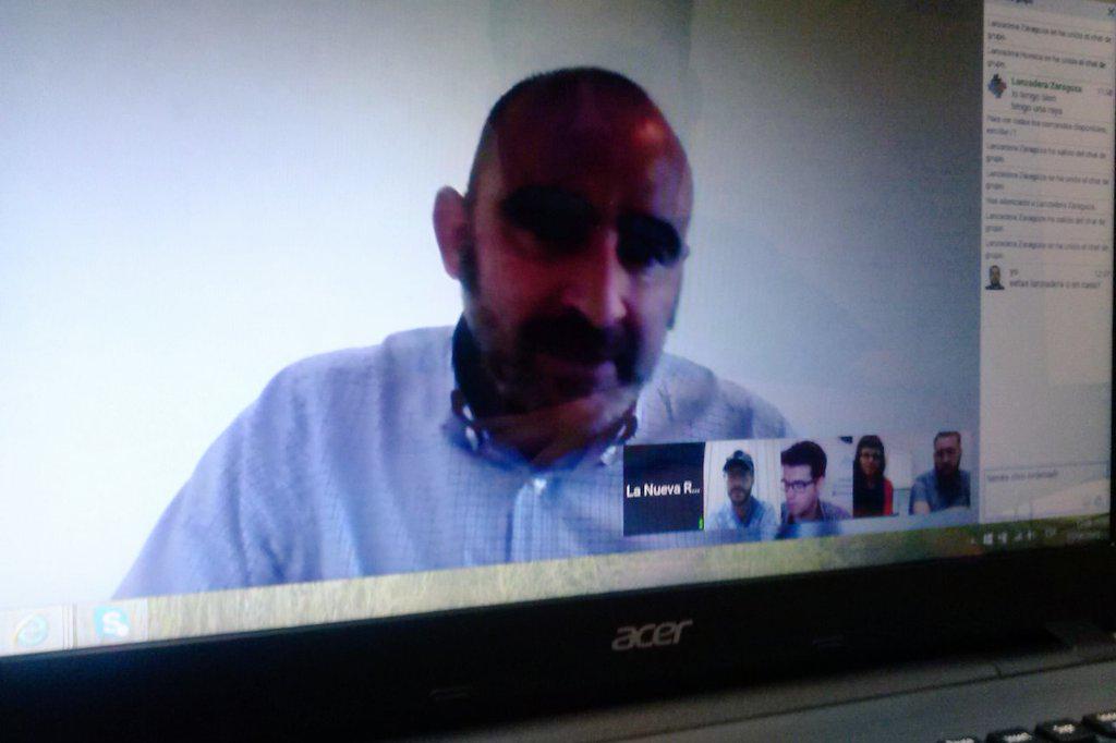 AnaRubioBorque's tweet photo. Hoy entrevista grupal por #hangouts  Pronto en programa TV de @nuevarutaempleo #LanzAragón http://t.co/5t3E3sBibb