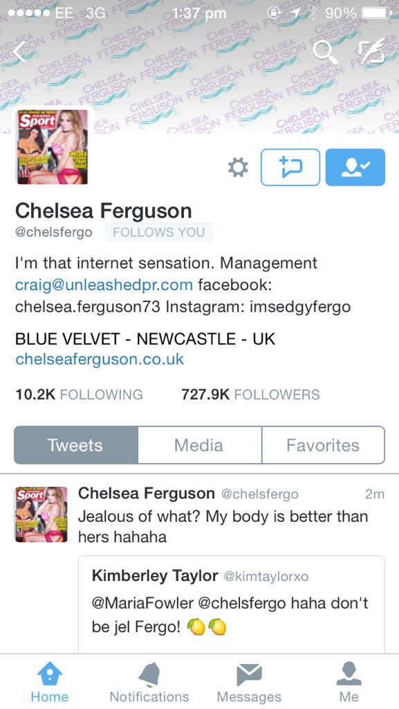 azzlennox's tweet photo. @MariaFowler @chelsfergo Life has come to a stage where your popularity is based on your Twitter followers! #MariaWho http://t.co/uwl1tAJqQI