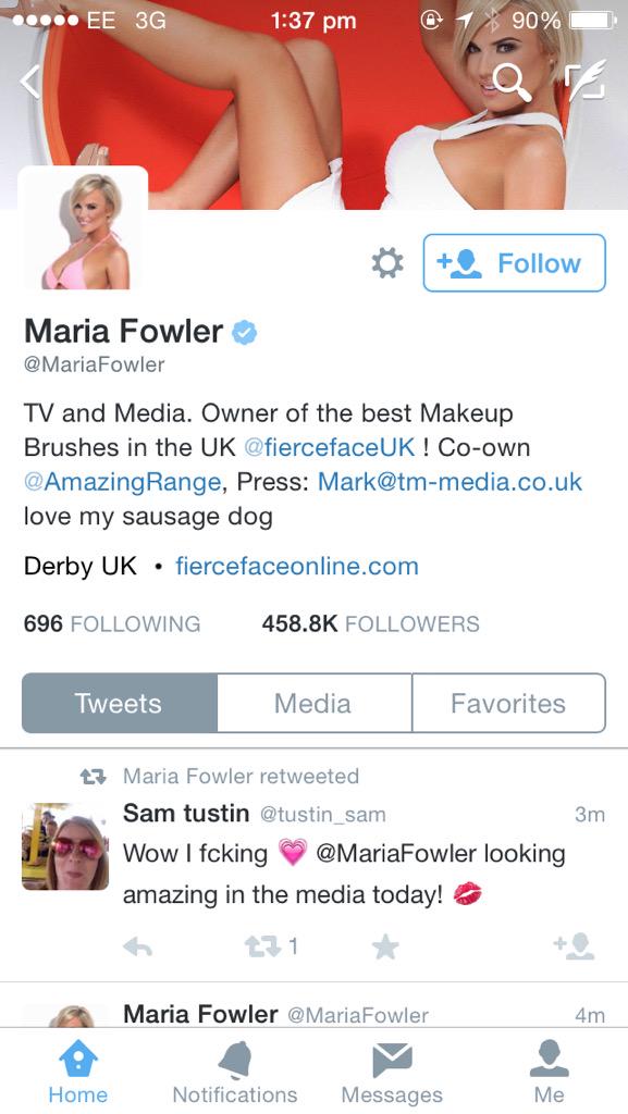 azzlennox's tweet photo. @MariaFowler @chelsfergo Life has come to a stage where your popularity is based on your Twitter followers! #MariaWho http://t.co/uwl1tAJqQI
