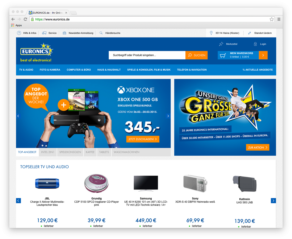 shopware's tweet photo. Wow, 6 % increase in sales for shopware reference EURONICS: http://t.co/dMtjz93KPS #shopware, #EURONICS, #NETFORMIC http://t.co/jYIyqzTT7v
