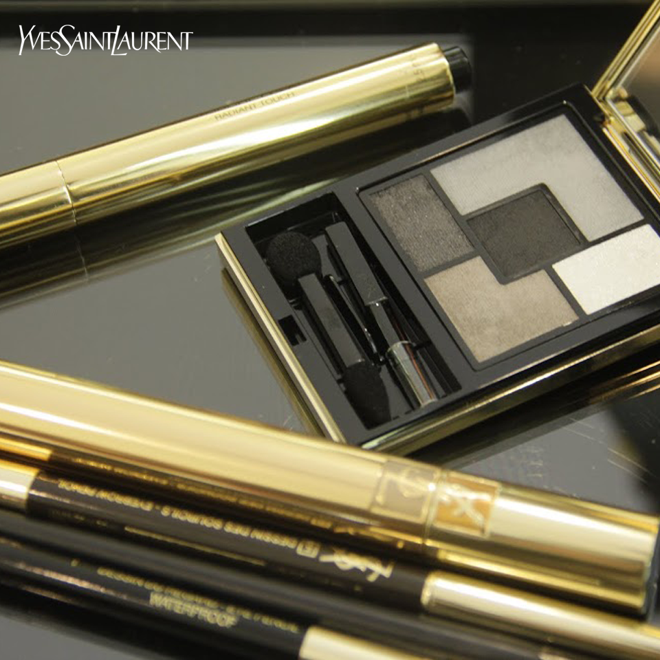 YSL_ID's tweet image. Smokey oh smokey eyes! Couture Palette No.1 Tuxedo.