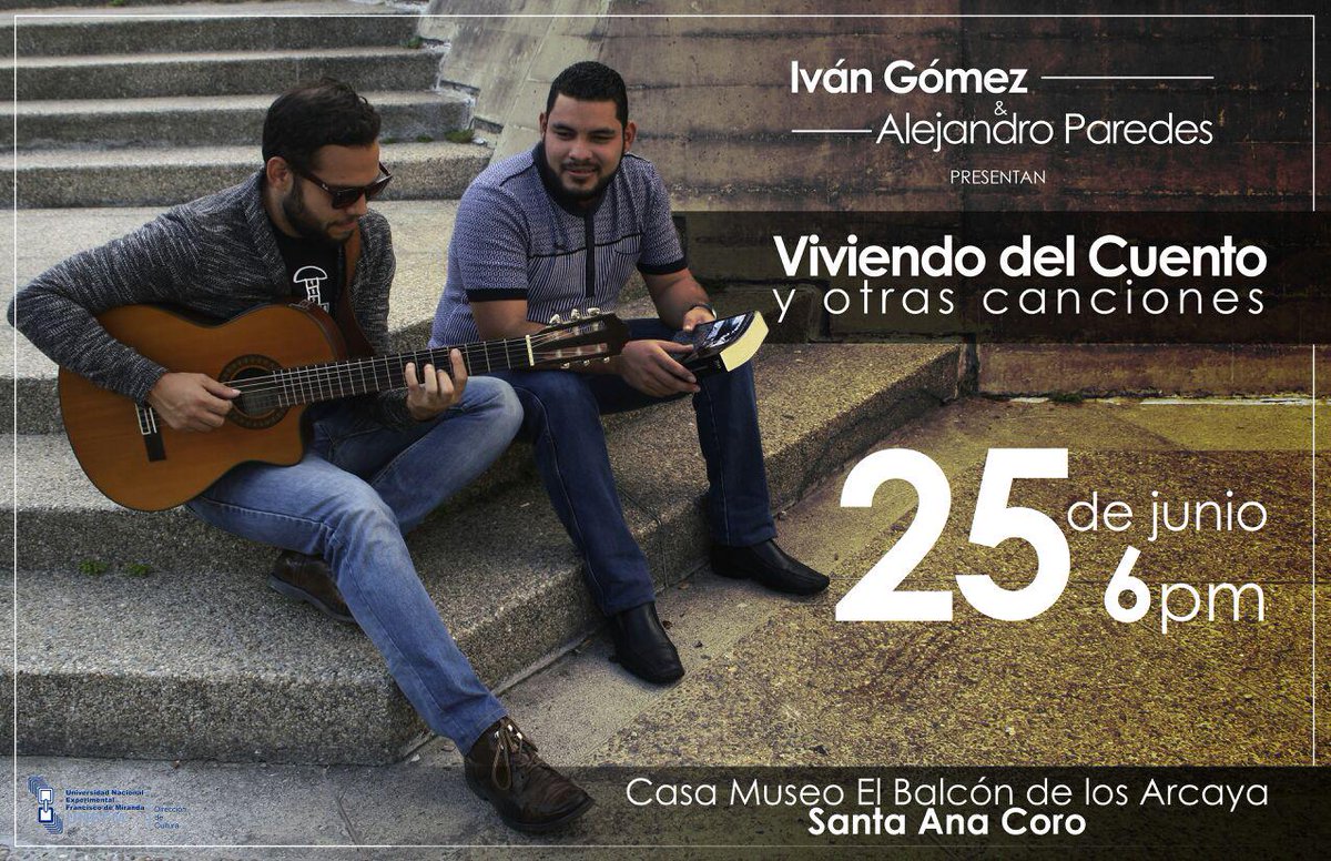 prensaunefm's tweet photo. Dirección de Cultura Unefm invita: http://t.co/grRqQw50Rf