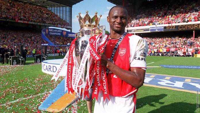 Happy Birthday Patrick Vieira - Captain of Arsenal\s Invincibles! 