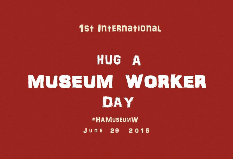 TuoMuseo's tweet photo. Today is the First International “Hug A Museum Worker Day” (Monday, June 29 2015) #HAMuseumW http://t.co/iAZruL9vlB http://t.co/XaDVfZqfv9