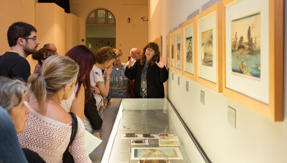Mañana a las 12 h. visita comentada a #Hiroshige y su época ¡Acude directamente sin reserva! museodezaragoza.es/ai1ec_event/vi…