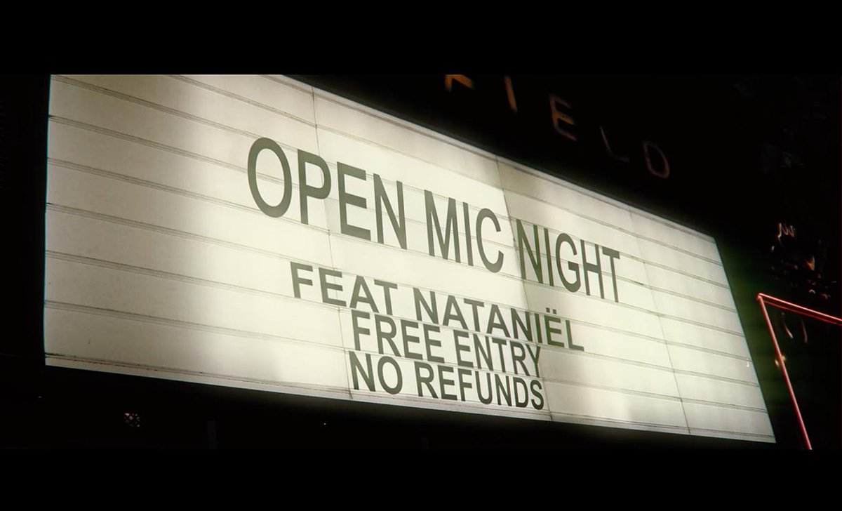 zanews's tweet photo. It's Open Mic Night with Nataniel! Free entry. No refunds. Gratuitous references to wors. http://t.co/U4de5hrnyX http://t.co/s4iuww5y26