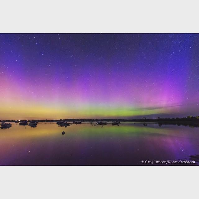 Probably could've used a good night's sleep, but #aurora over #Nantucket ! ift.tt/1HaFVzq