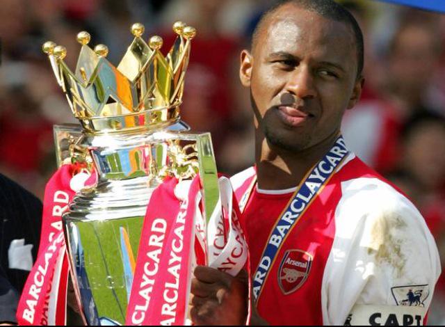 Real Legends work wth the club Birthday to Arsenal legend Patrick Vieira. 