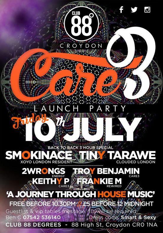 care3london's tweet photo. Don't forget people, it's Croydon's hottest spot for house music coming your way #CARE3 #vibes #housemusic #love http://t.co/BetKD2emcB