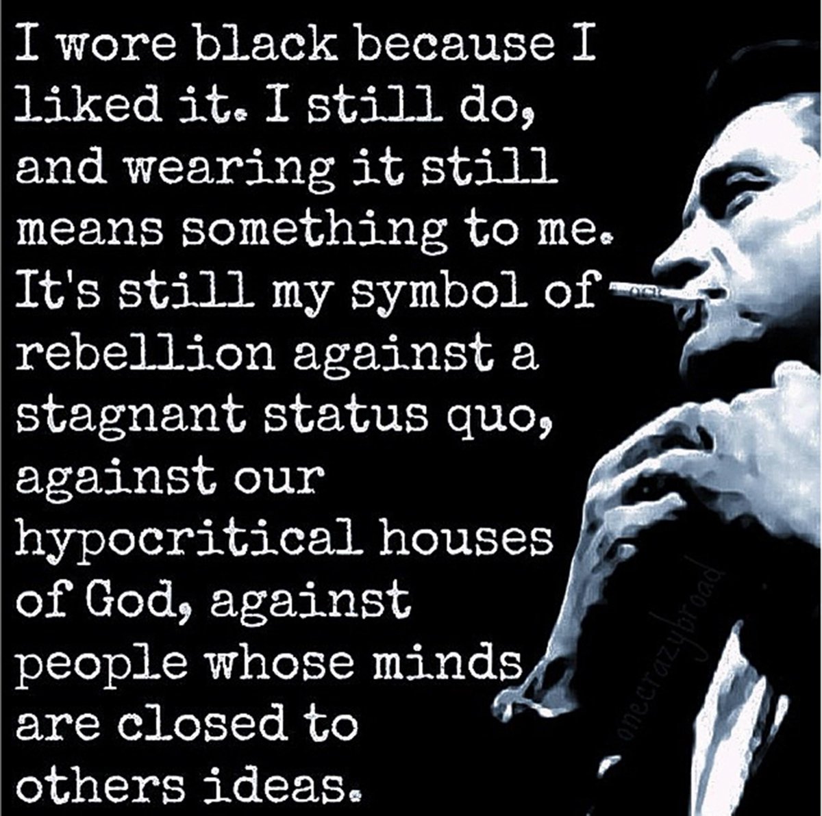 O2K510's tweet image. Much luv #JohnnyCash #TheManInBlack He wore black as symbol solidarity w/ the poor &amp;amp; those on the wrong side of town