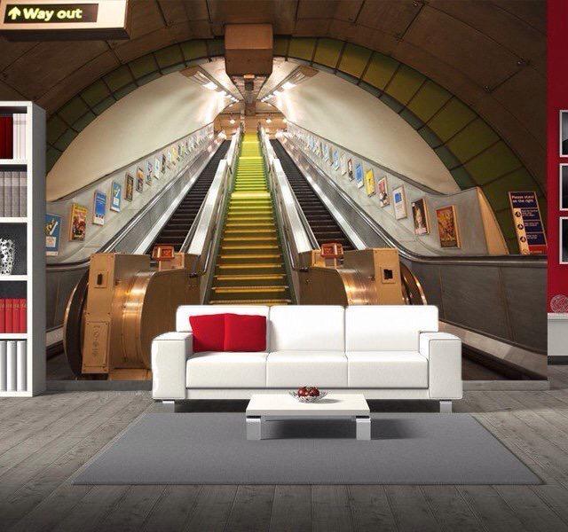 SamGargante's tweet image. #Subway #Wall #Mural - this is sooo #cool! #painters #design #interiordesign #interiors #wallpaper