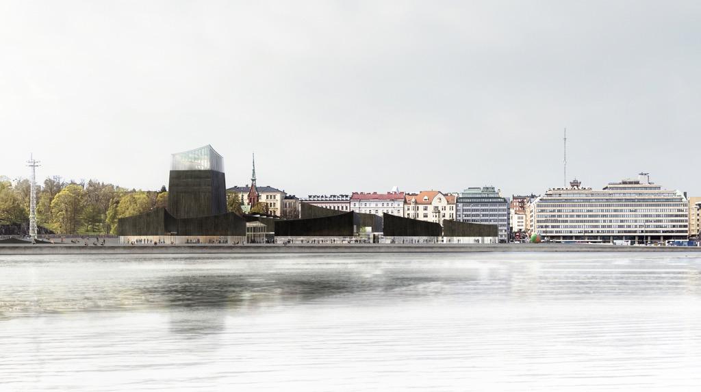 ArchDaily's tweet photo. Moreau Kusunoki's 'Art in the City' proposal wins the Guggenheim Helsinki competition. More: http://t.co/U2auLmmXFt http://t.co/MjngxIBFKr