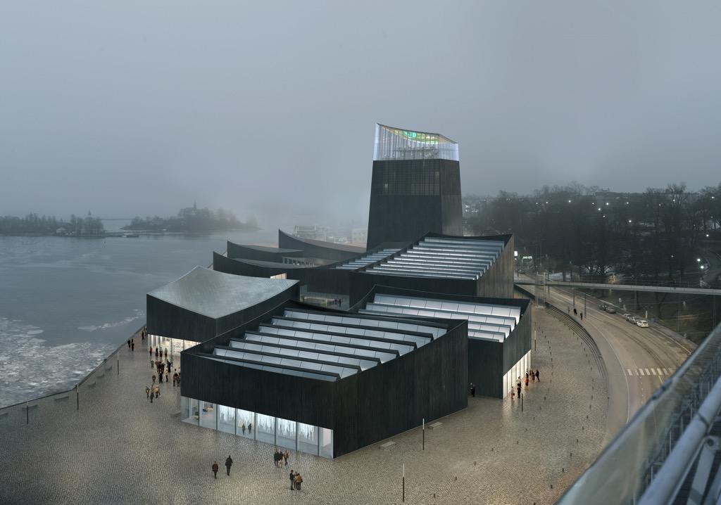 ArchDaily's tweet photo. Moreau Kusunoki's 'Art in the City' proposal wins the Guggenheim Helsinki competition. More: http://t.co/U2auLmmXFt http://t.co/MjngxIBFKr