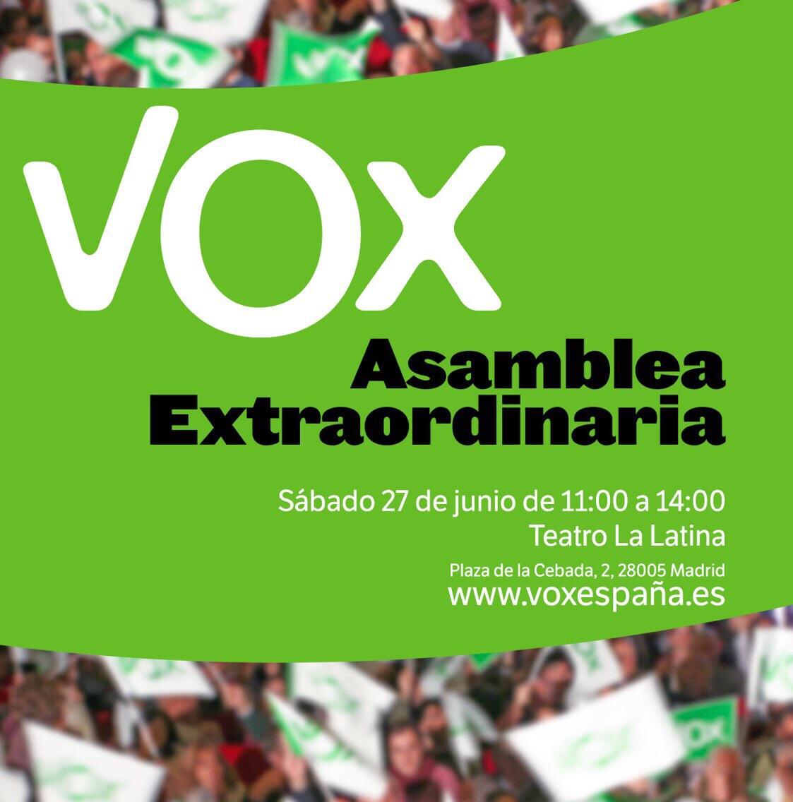 Este sábado celebramos Asamblea para elegir a nuestro candidato a la Presidencia del Gobierno. No faltes!