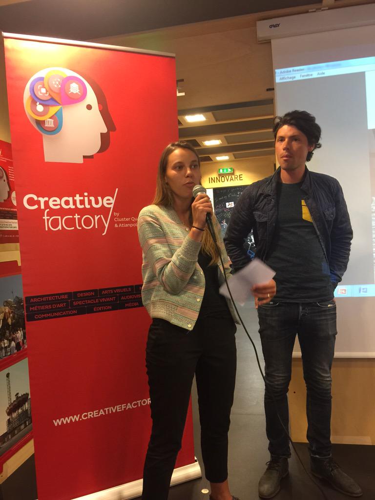 franckytrichet's tweet photo. Les 7 lauréats #creativefactory : @SensorWake @Myteeshirtlette #mobidys #opdesign @mys_it @Baludik #termitesFactory http://t.co/6aUzBEueV8