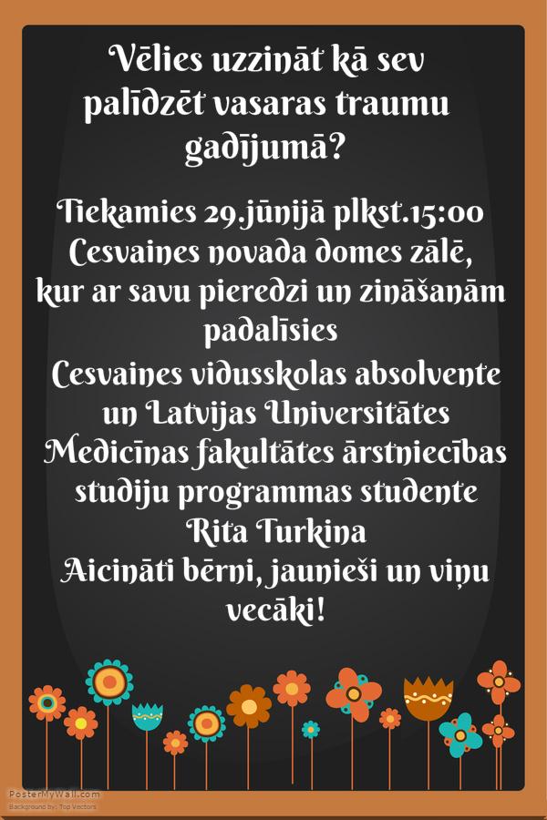 ATNĀC ARĪ TU! :)