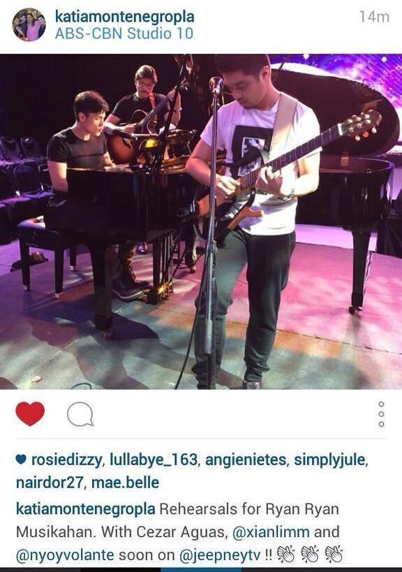 Xian Lim with the Mr C wow! Go xi ! super talented. Happy for you. Sana sa bday prod mo ASAP may ganito din cto 