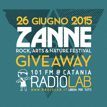 radiolabcatania's tweet photo. Sì: @radiolabcatania ti regala #ZanneFestival  http://t.co/s4j9Mvk9ih @zannefestival http://t.co/iGyZO0SjBi