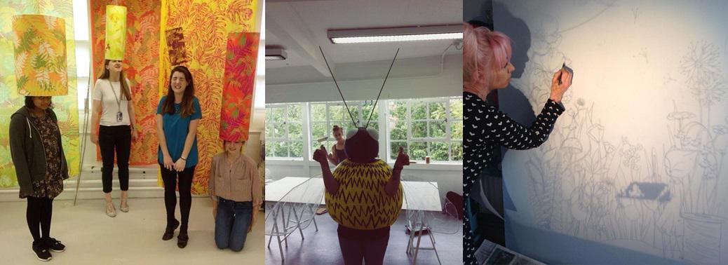 NorwichUniArts's tweet photo. Congratulations to the runners-up for the #studioselfie competition @EllaIllustrator @anastazzz @nuatextiles15 http://t.co/UL8D2r0CoE