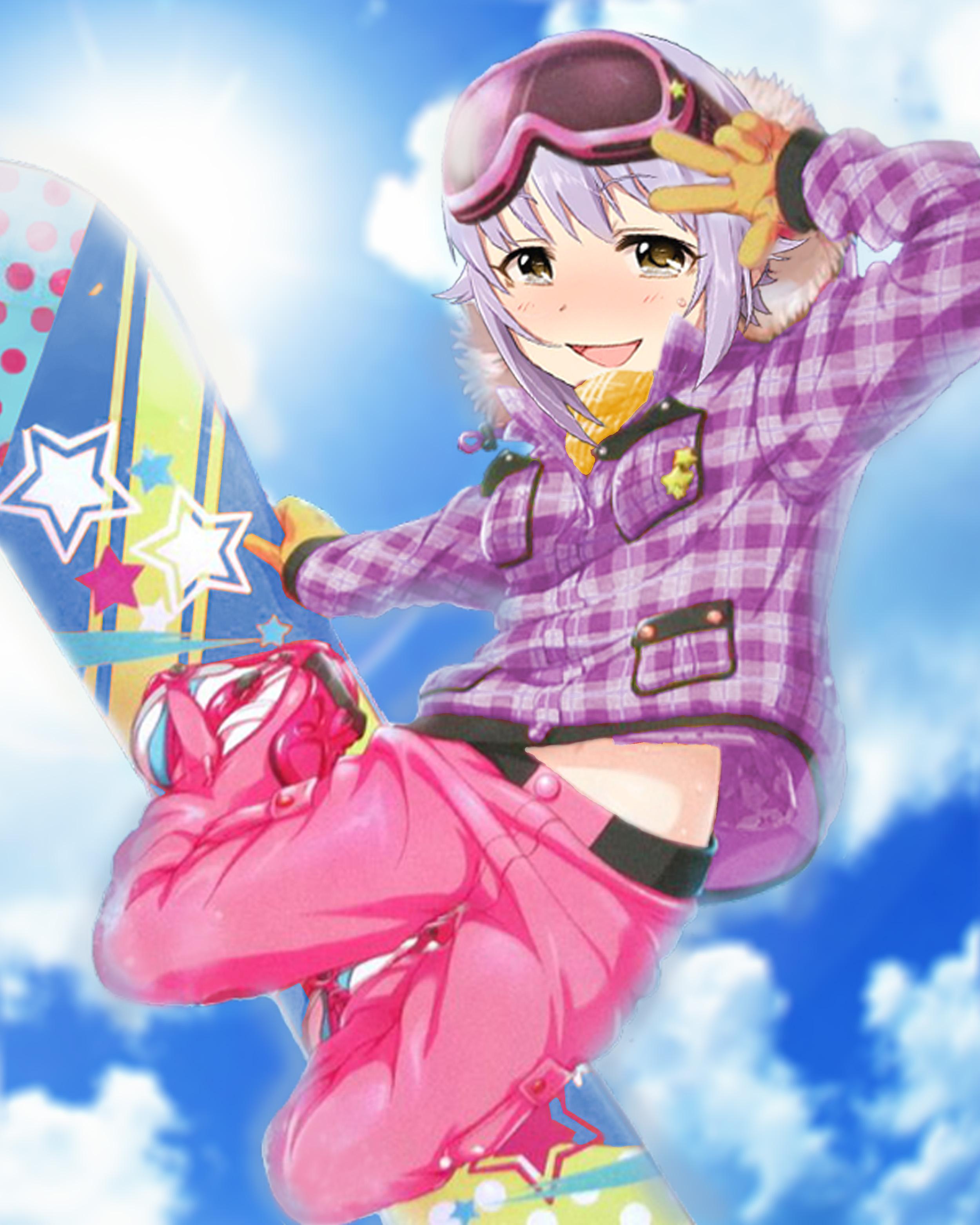 無地あんこ モバマスコラ アイドルマスターシンデレラガールズコラ 自称 エアマスター 輿水幸子 ﾌﾌｰﾝ スカイダイビングも経験したボクにはこんな大空も余裕ですよ ｲﾝｻﾞｽｶｲ 小声 Http T Co Wiiwmxagqw Twitter