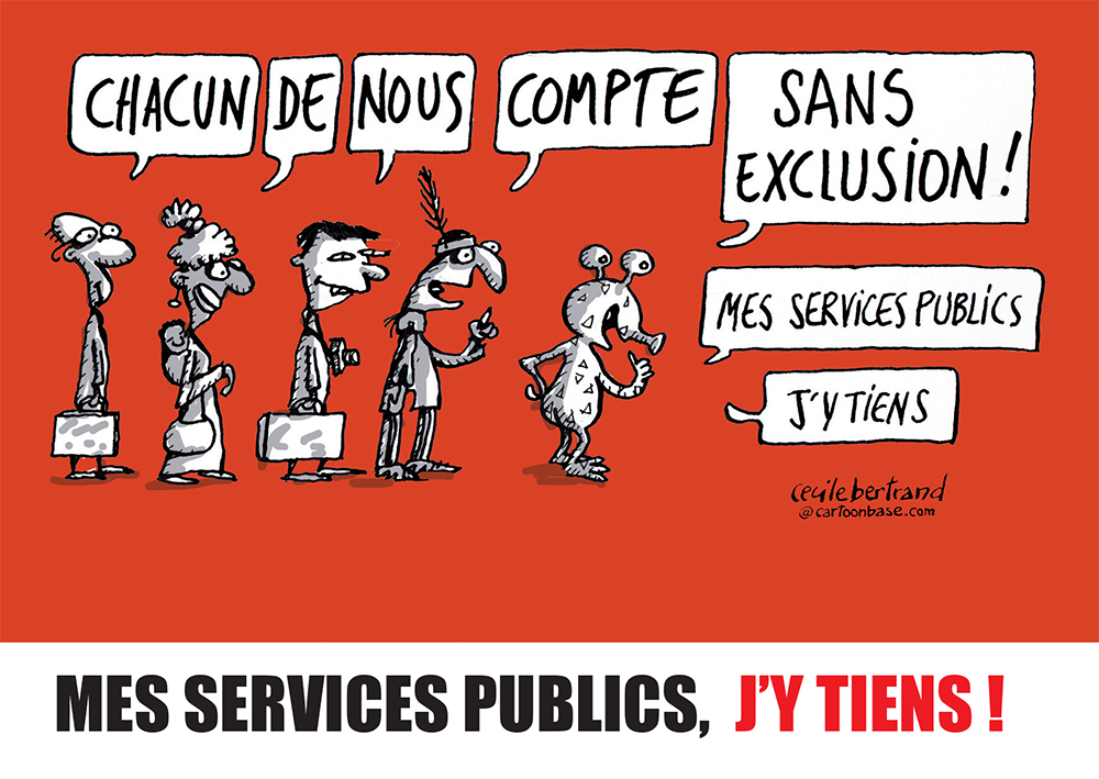 irw_cgsp's tweet image. 23/06 - Journée internationale des #ServicesPublics ! Mes #ServicesPublics, j'y tiens ! #syndicats