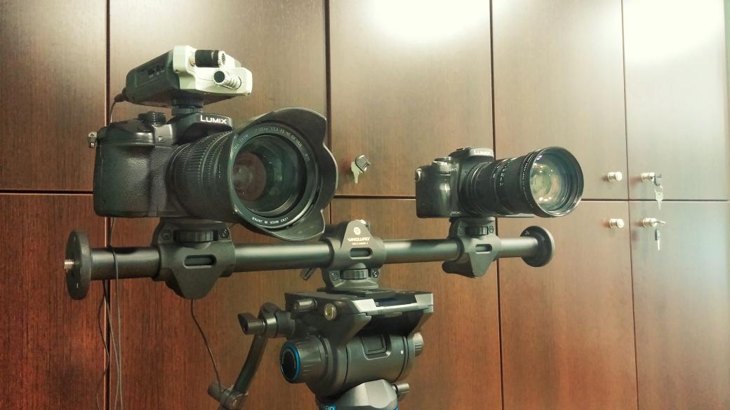 JoU_Lz's tweet photo. Double shot #InterviewSet #audiovisual http://t.co/mtpKmKbDHr