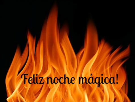 Feliz noche mágica!! #SantJoan2015 #Hogueras2015 #nochesanjuan