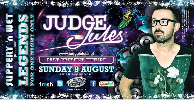| Early Bird sales (R180) closing soon! Limited tickets available >> quicket.co.za/events/9926-sl… 

<a href="/RealJudgeJules/">Judge Jules</a>