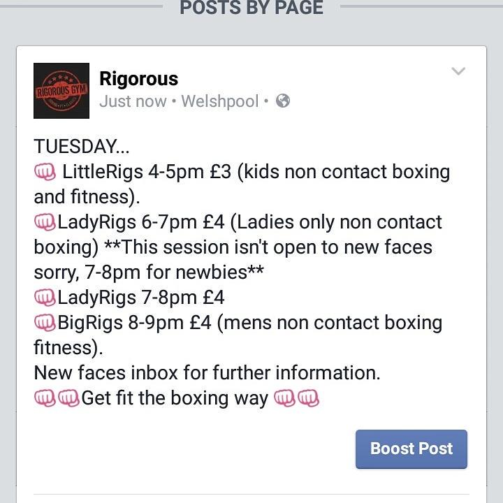 Rigorous Gym tweet media