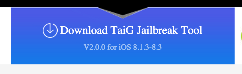 IdeviceTool's tweet photo. NEW #jailbreak ios 8.2, 8.3 from official #taiGteam
Donwload http://t.co/AdDCo741L2
#jailbreak #iCloud #cydia #ios83 http://t.co/esUPGFSQfE