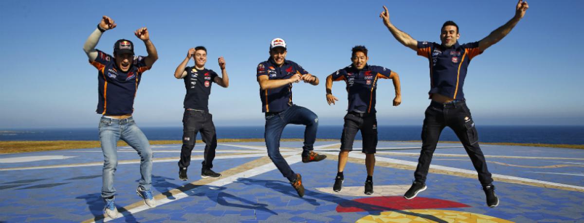 MotoGP's tweet photo. How ready is @marcmarquez93 for the #DutchGP? Check out his @box_repsol blog: 
http://t.co/5kERi8jxpN #MotoGP http://t.co/rIqV9IaWe3