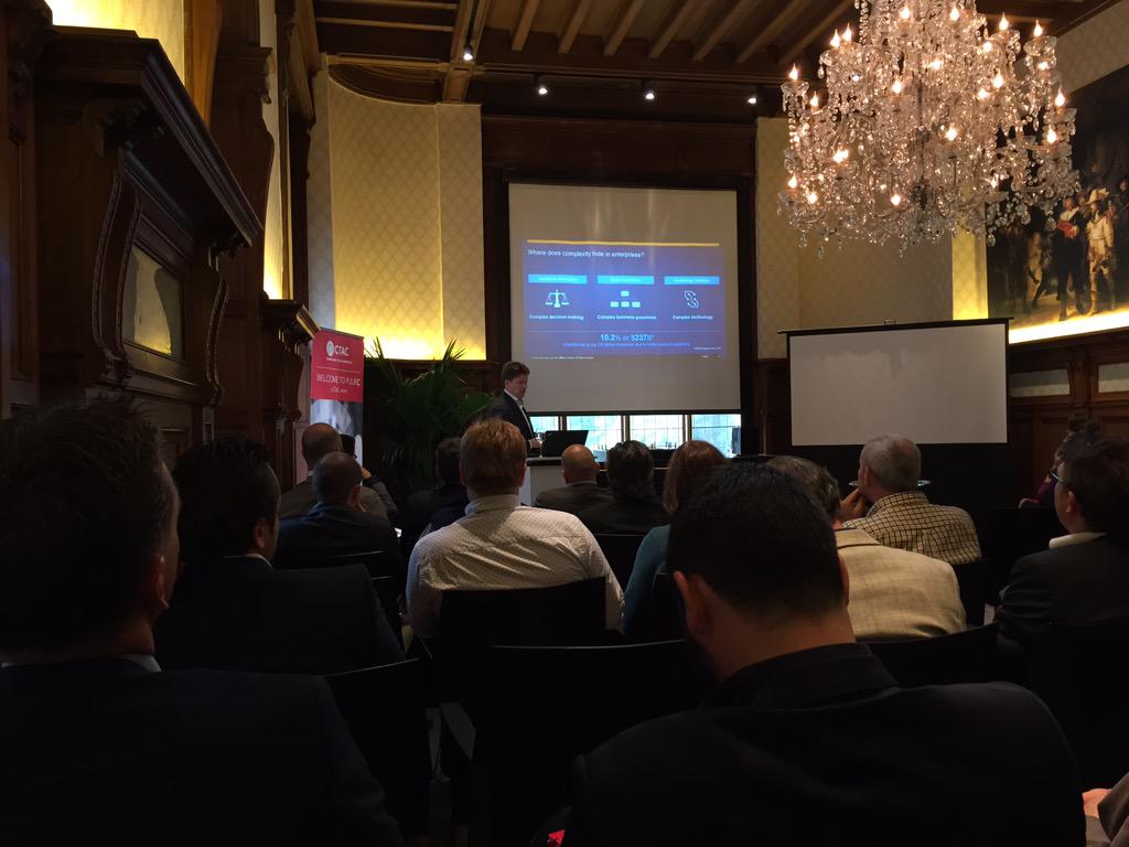 Fdepovere's tweet photo. S4 hana event @CTACNV goede opkomst en interessante sprekers. http://t.co/98a5v62I4H