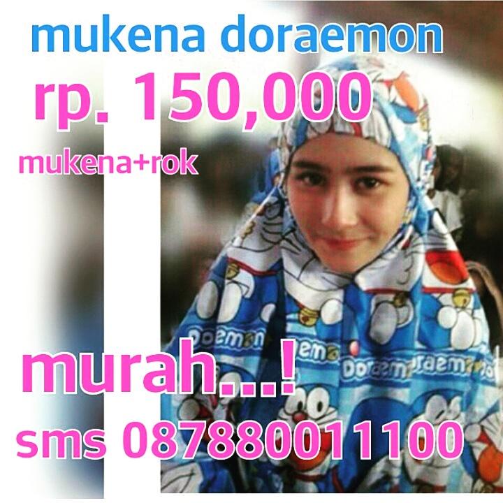 Murah.Mukena doraemon murah sms 087880011100 #Mukena #mukenadoraemon #doraemon #mukenamurah