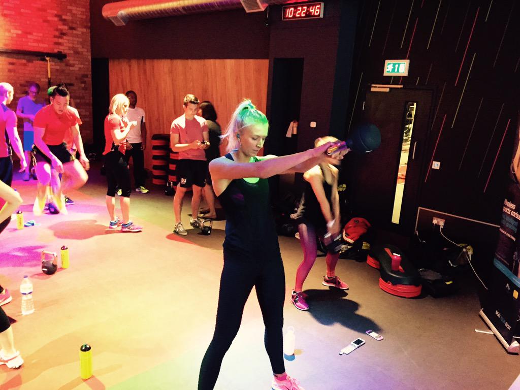 jabrasport's tweet photo. @zannavandijk looking good testing out the new Jabra Sport Coach #makeeveryworkoutcount http://t.co/Z7BpzrElMF