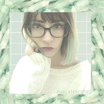 pixelatedlayout's tweet image. green mimei layout #pixelatedlayouts