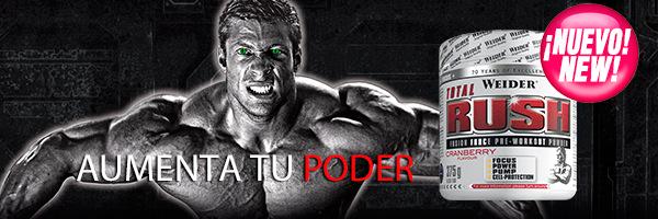 Después de probar TOTAL RUSH, ya tus entrenamientos nunca serán igual.