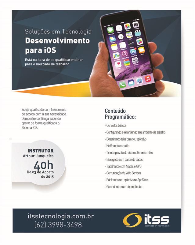 ITSSTecnologia's tweet image. Curso Desenvolvimento para IOS. Garanta já sua vaga (62) 3998 3498
#ITSSTecnologia #Desenvolvimentoios #ios