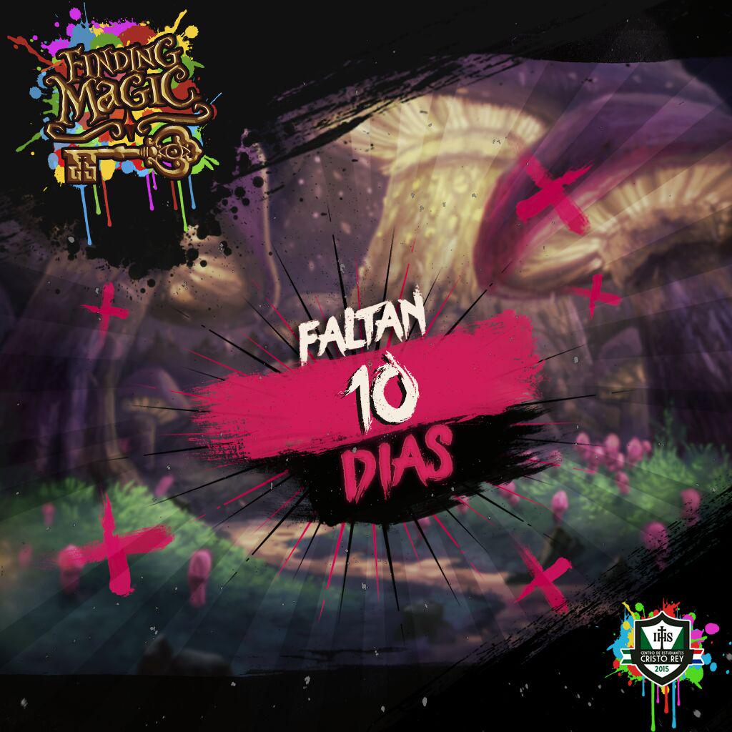 cecr_15's tweet image. Conteo regresivo ⌚💃🎉 10 días.. estas preparado para la magia? 🔮💫#FindingMagic